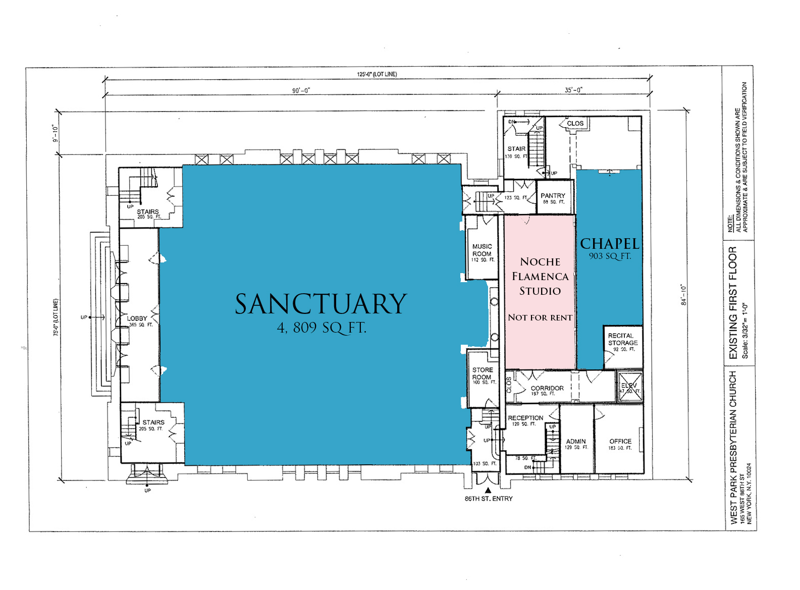 Rooms Rentals West Park Presbyterian Church